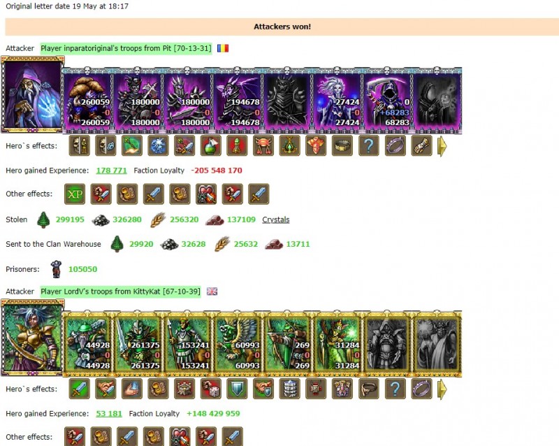 Battle Report A
